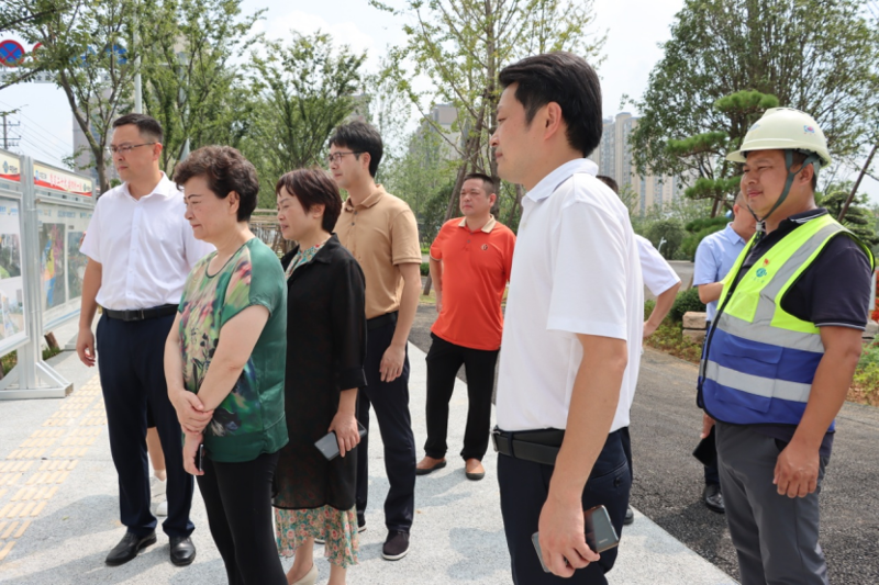 湖南省聯(lián)合調(diào)研組來(lái)岳陽(yáng)污水治理項(xiàng)目部開展專題調(diào)研